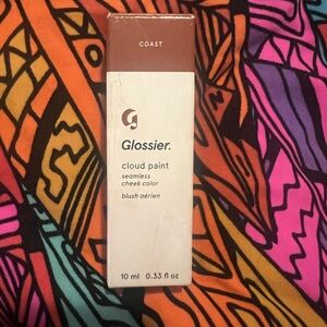 Glossier Box with Brown and White Packaging